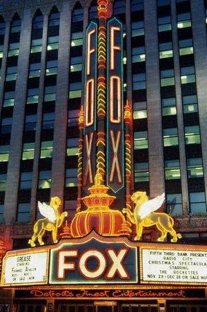 Fox Theatre - Great Marquee Shot